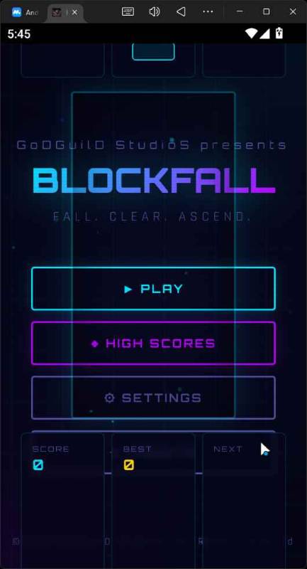 BlockFall — screenshot 3