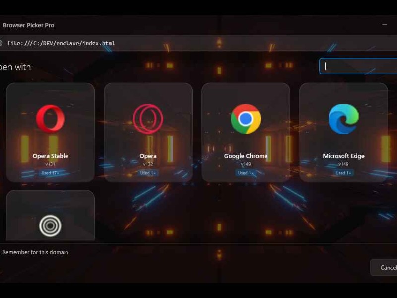 Cover of Browser Picker Pro