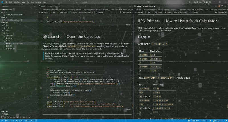 HP49G Calculator Clone — screenshot 4