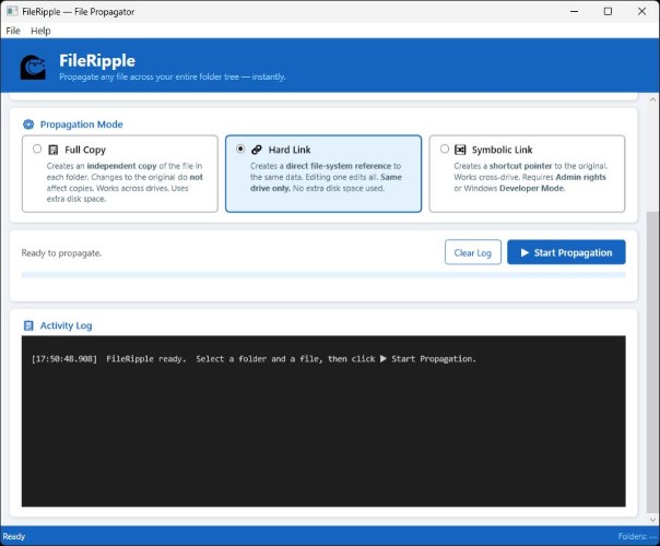 FileRipple — screenshot 1