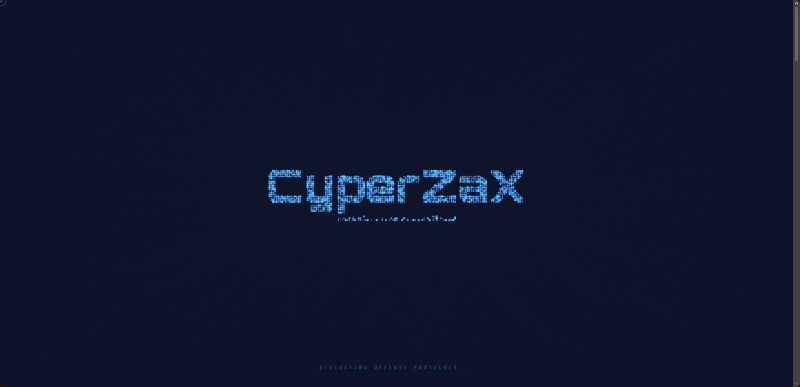 CyperZaX — Official Website hero image