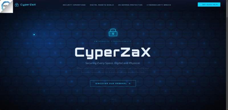 CyperZaX — Official Website — screenshot 3