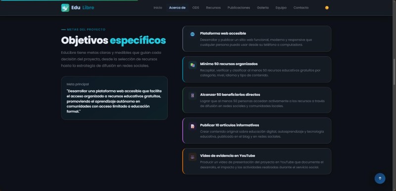 EduLibre — screenshot 2