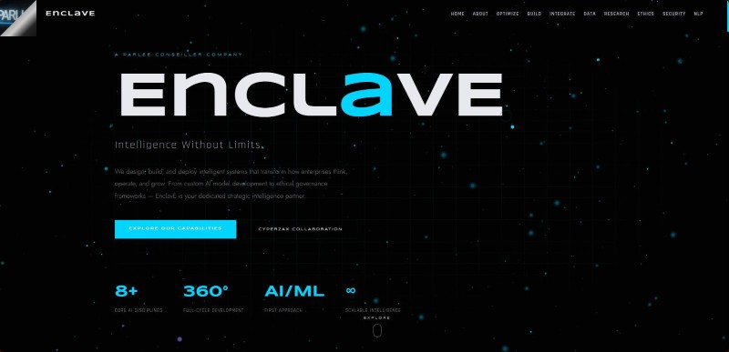 EnclavE — Official Website hero image