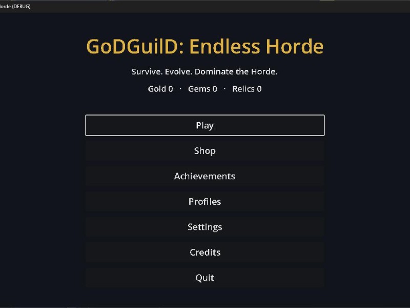 Cover of GoDGuilD: Endless Horde