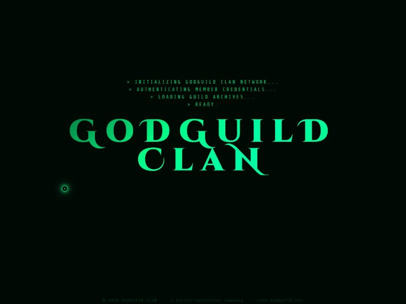 Cover of GoDGuilD ClaN Website