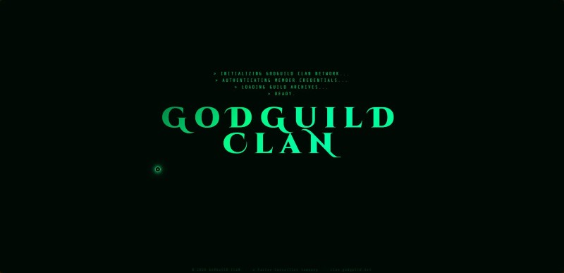 GoDGuilD ClaN Website — screenshot 1