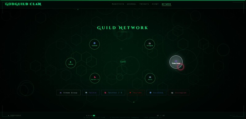 GoDGuilD ClaN Website — screenshot 5
