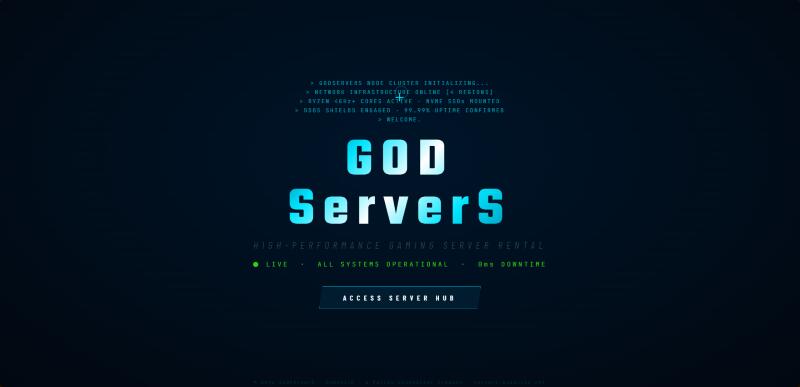 GoDServerS Website — screenshot 6