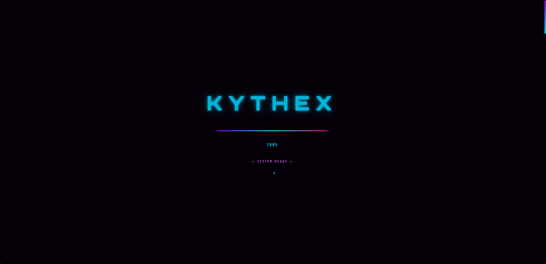 KythexNeon — WordPress Theme hero image