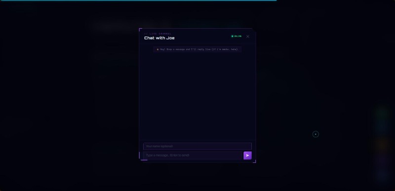 josejorge.com — Personal Portfolio — screenshot 1
