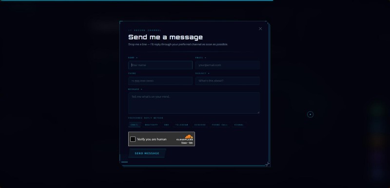 josejorge.com — Personal Portfolio — screenshot 2