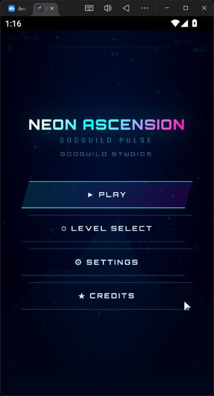 Neon Pulse Ascension — screenshot 2
