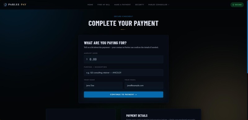 Parlee Pay — screenshot 3