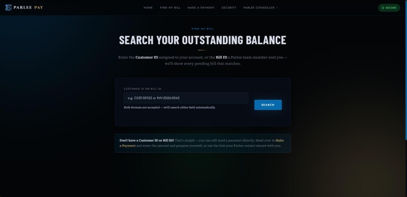 Parlee Pay — screenshot 4