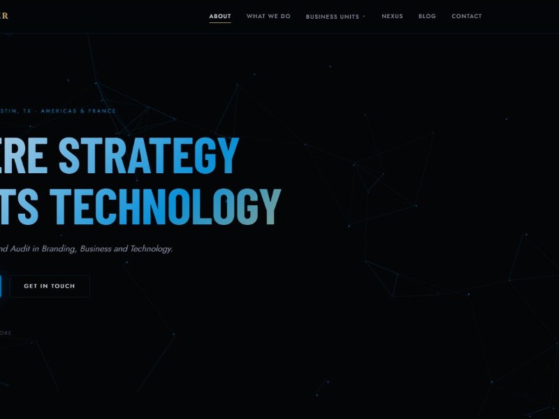 Cover of Parlee Conseiller — Corporate Website