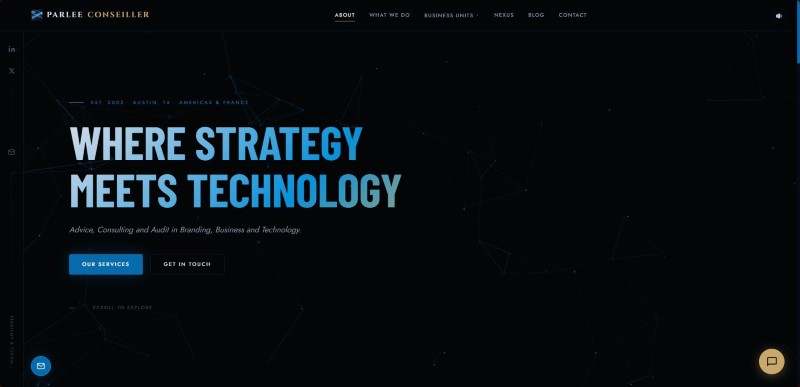 Parlee Conseiller — Corporate Website — screenshot 5