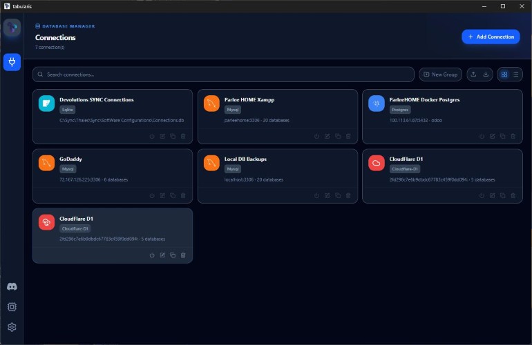 Cloudflare D1 Plugin for Tabularis — screenshot 4