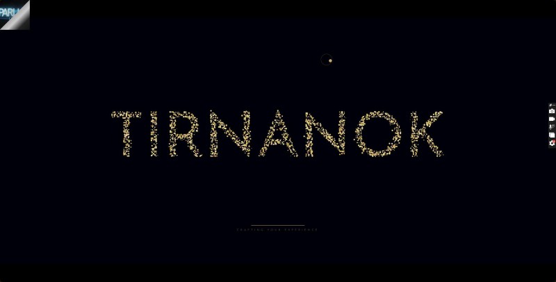 TIRNANOK — Multimedia Website hero image