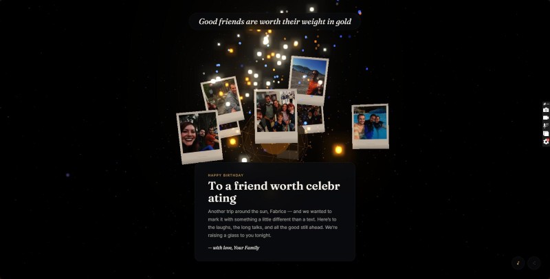 Family vCards — screenshot 1