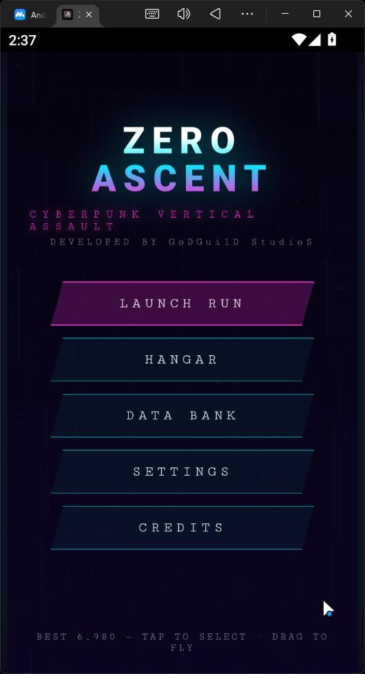 Cover of ZERO ASCENT Web