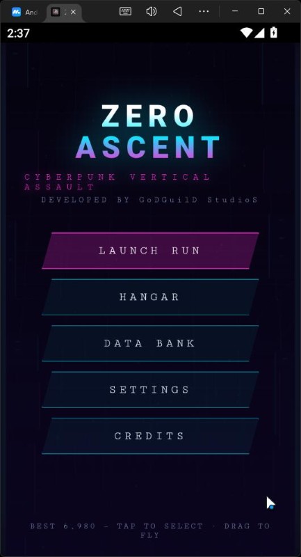 ZERO ASCENT Web hero image
