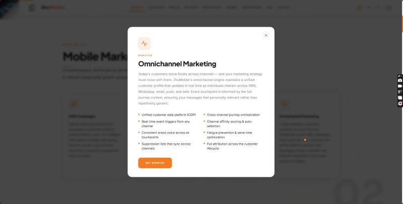 ZhuMobile — Corporate Website — screenshot 5